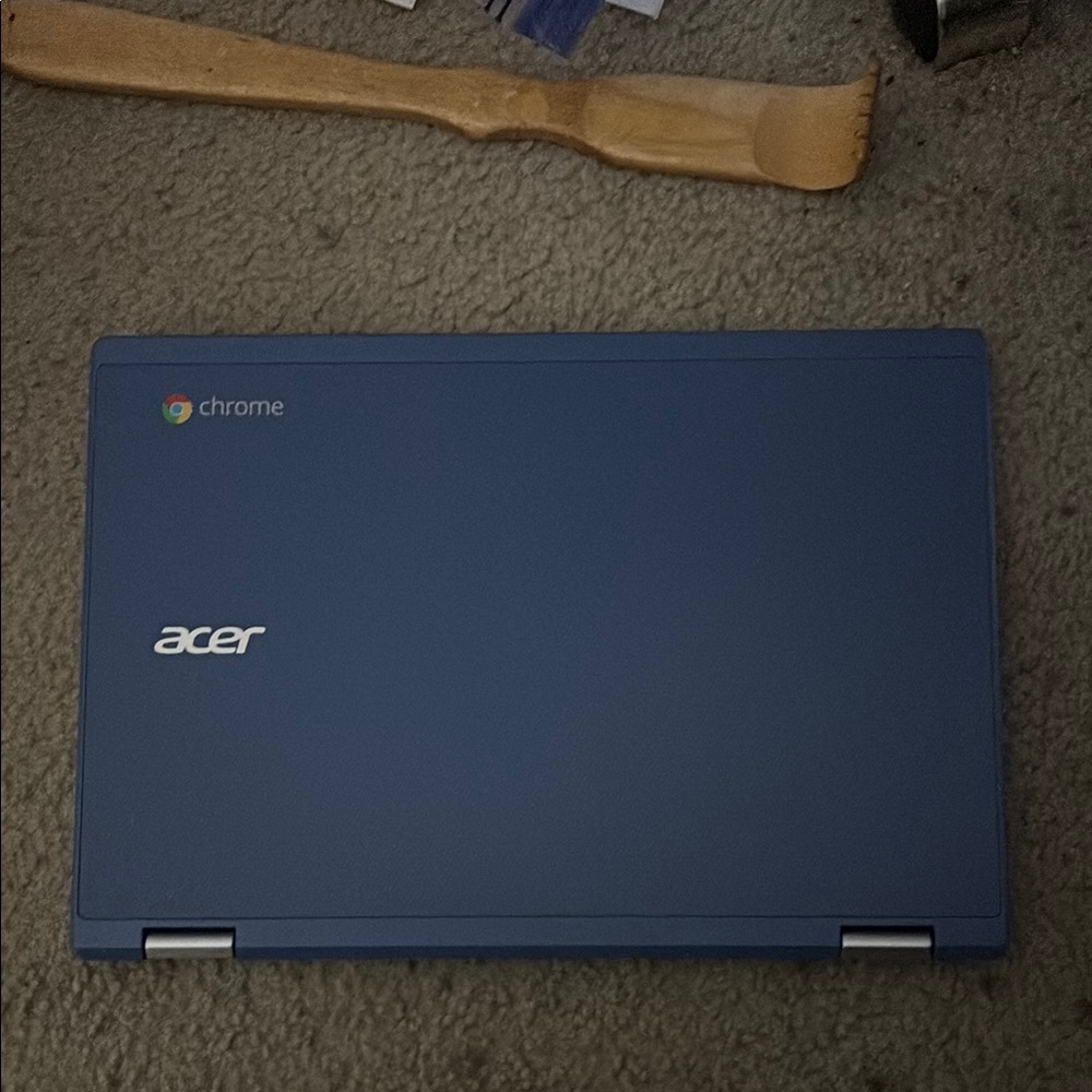 Acer Blue Laptop Sleek Design Chromebook
